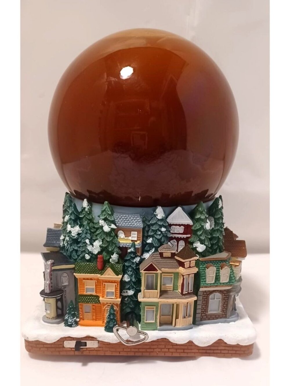 Hallmark Keepsake 2006 Nostalgic House & Shops snow globe Rare Hard to Find READ - Picture 7 of 16
